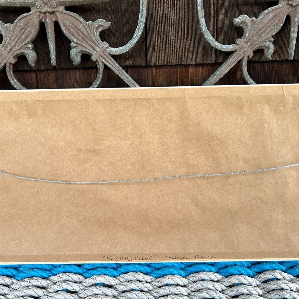 Colorful Sailboat Art Print 
“Flying Color” by Sally Caldwell Fischer - Picture 6 of 7